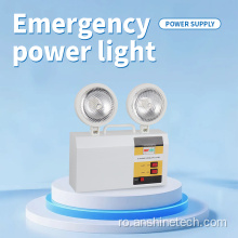 Lumină LED de urgență cu două puncte